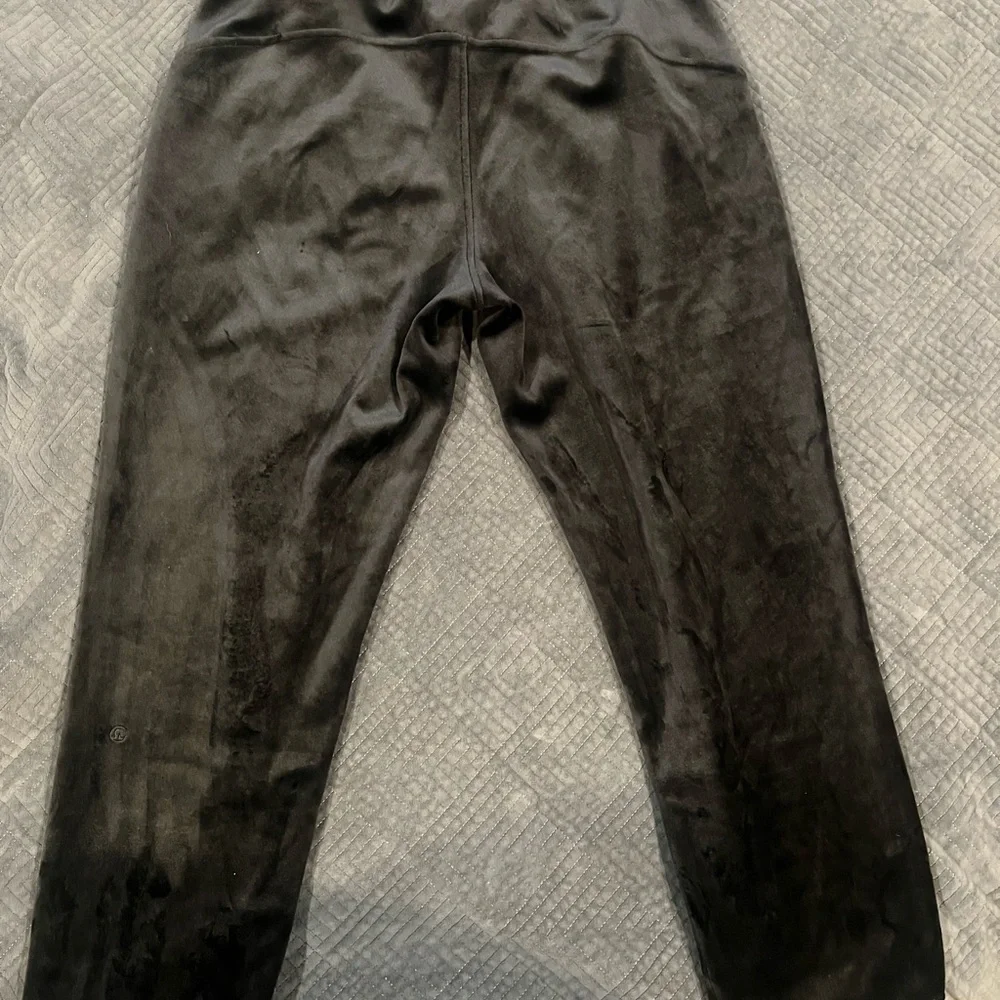 2 Piece Set -Lululemon Scuba Funnel-Neck Half Zip + Straight Leg Pant 7/8 Velvet - Picture 9 of 11